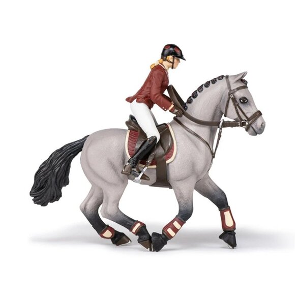 3/$55❤️Competition Horse with Riding Girl Figurines by Papo 51563 Hand Painted - Picture 10 of 13